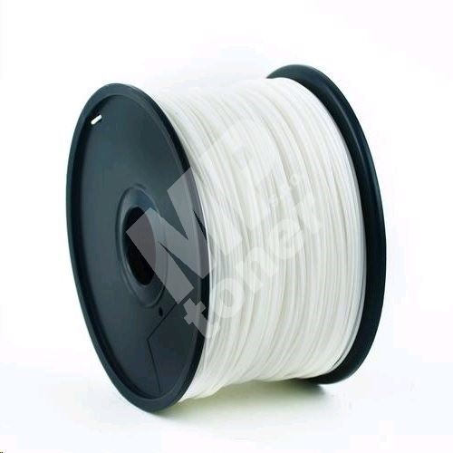 Gembird tisková struna (filament) ABS, 1,75mm, 1kg, bílá 1
