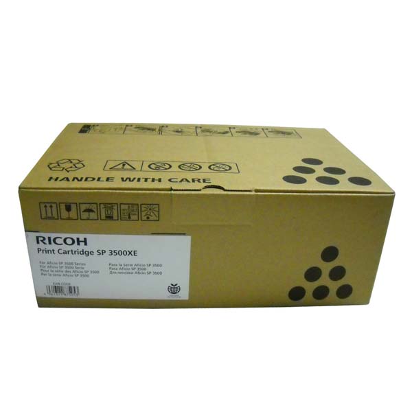 Toner Ricoh 406990, SP3500XE, black, originál