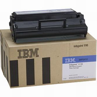 Toner IBM Infoprint 1116, 28P2412, černá, originál