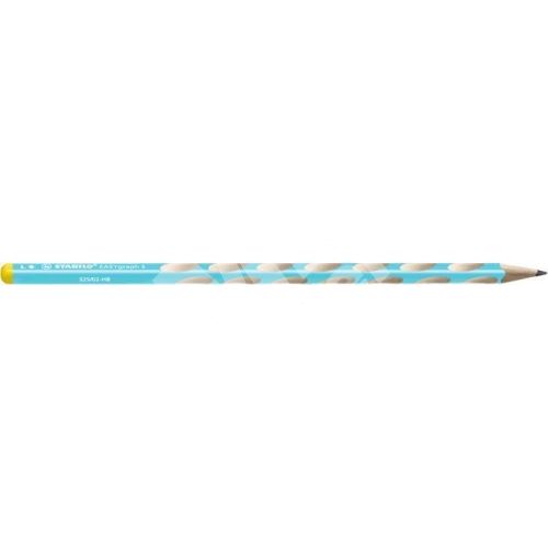 Grafitová tužka Stabilo Easygraph, tenká, pro leváky, HB, modrá 1