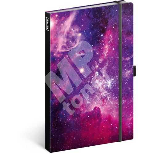 Notes Notique Galaxie, linkovaný, 13 x 21 cm 1