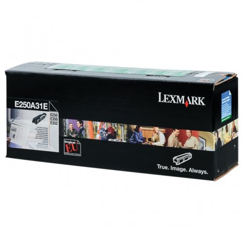 Toner Lexmark E250A31E, E250, E35x, black, originál