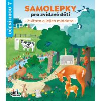 Samolepky pro zvídavé děti, Zvířata a jejich mláďata