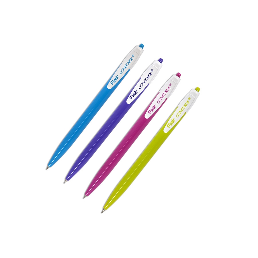 Kuličkové pero Concorde Ezee Click, mix barev