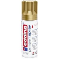 Akrylový sprej Edding 5200, matná zlatá, 200 ml