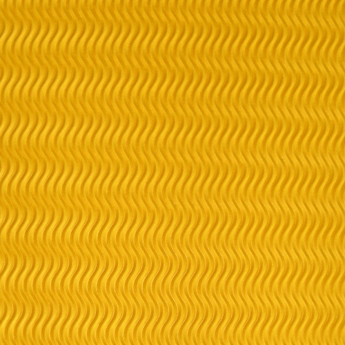 Lepenka W-Welle 50 x 70cm, 260g, zvlněná, žlutá, 1 list