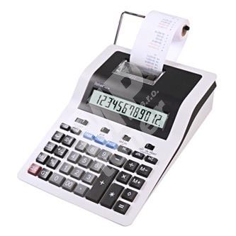 Kalkulačka Sharp CS2635RHGYSE, bílá, stolní s tiskem, dvanáctimístná 1