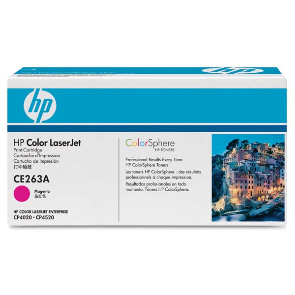 Toner HP CE263A, Color LaserJet CP4025, CP4525 magenta originál