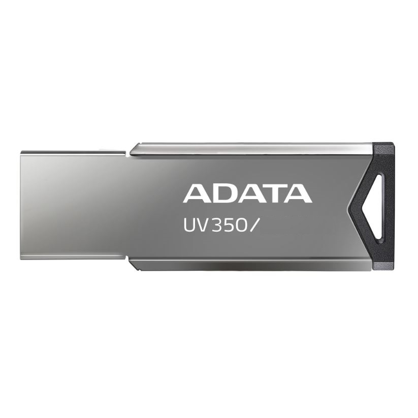 128GB ADATA UV350, USB flash disk 3.2, stříbrná