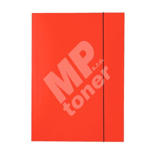 Desky s gumičkou Economy, 15 mm, karton, A4, červená, Esselte 1