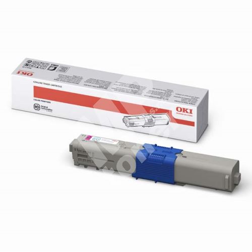 Toner OKI 44469723, magenta, originál 1