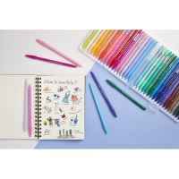 Popisovač Monami Plus Pen 3000 pale orange 2 (1)