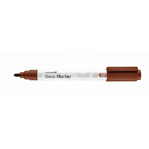 Popisovač Monami Deco Marker 460, hrot 2 mm, brown 1