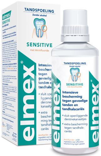 Elmex Sensitive Plus ústní voda 400 ml 1