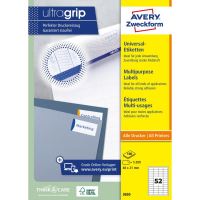 Samolepící etikety Ultragrip 48 x 21 mm, 100 listů A4 3650 1 (1)