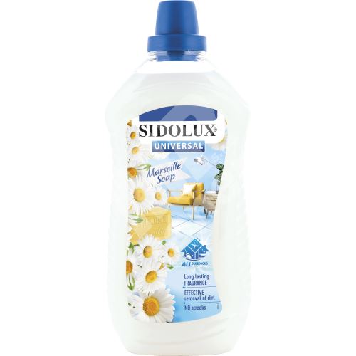 Univerzální čistič na povrchy a podlahy Sidolux Universal Marseille Soap, 1 l 1