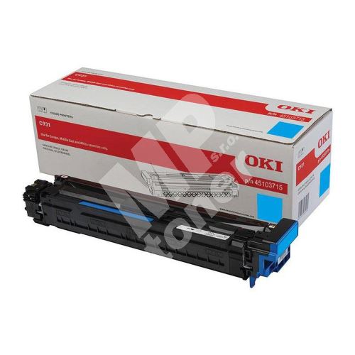 Válec OKI 45103715, C911, cyan, originál 1