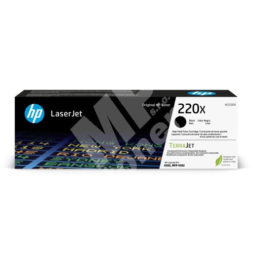 Toner HP W2200X, black, 220X, originál 1