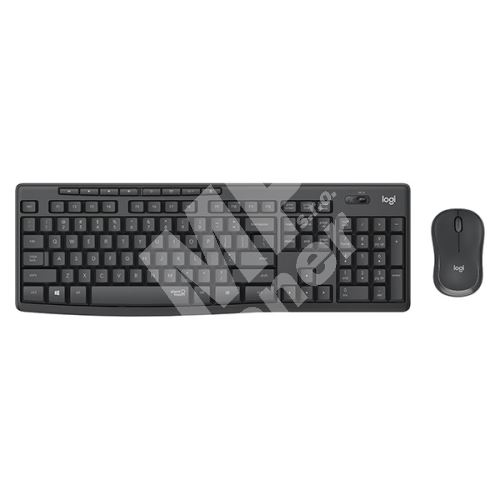 Sada klávesnice s bezdrátovou optickou myší Logitech MK295, AAA, CZ, multimediální 1
