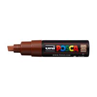 Akrylový popisovač Uni Posca PC-8K, 8 mm, hnědý Akrylový popisovač Uni Posca PC-8K, 8 mm, hnědý