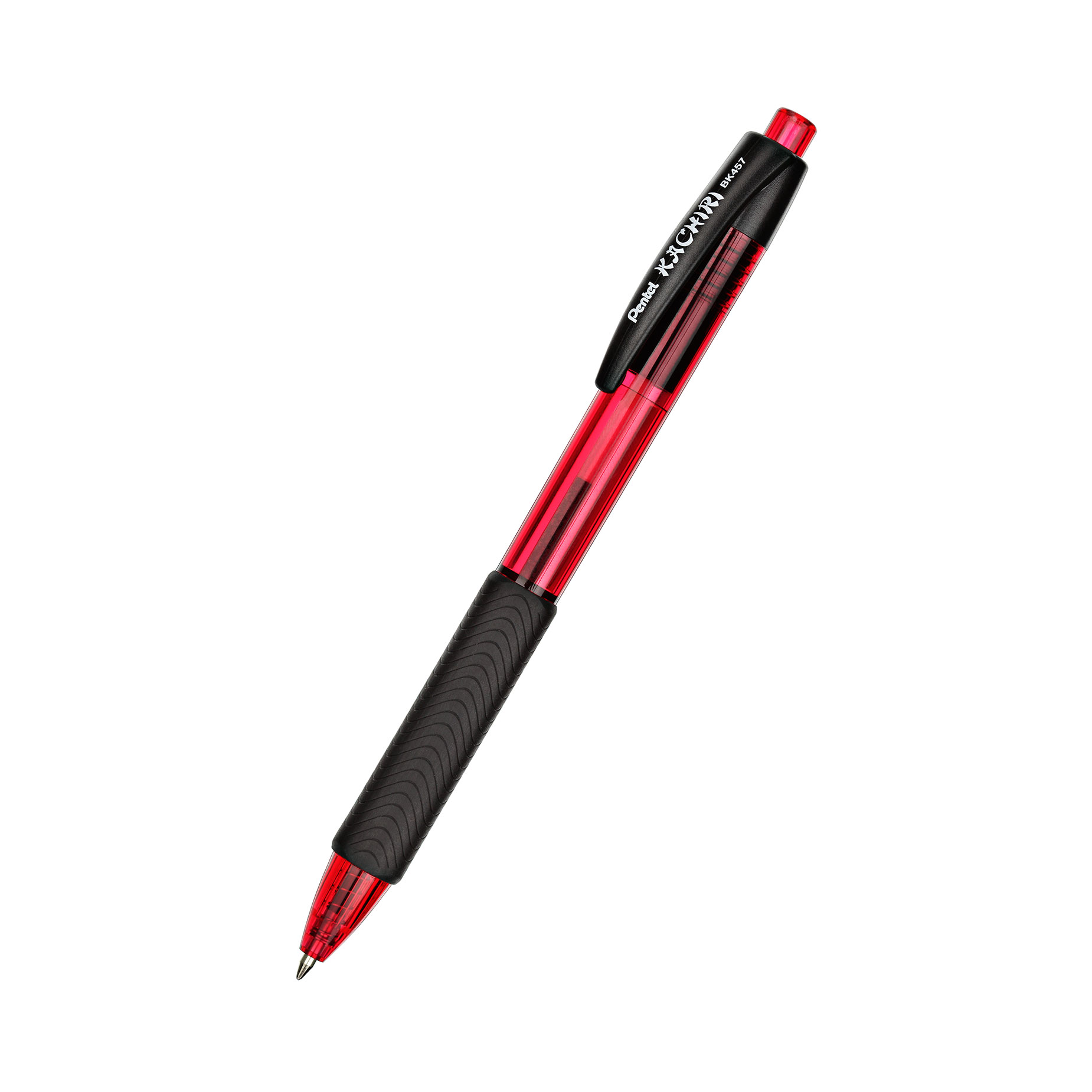 Kuličkové pero Pentel Kachiri BK457, 0,7mm, červené