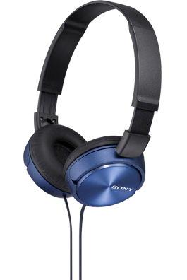 Sluchátka Sony MDR-ZX310, modré