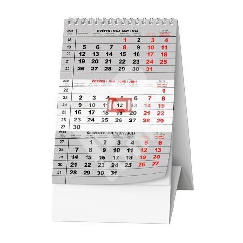 Stolní kalendář - Mini tříměsíční 1