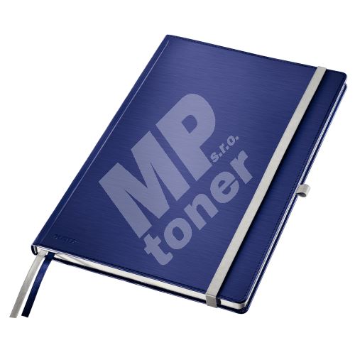 Leitz Style zápisník A4, tvrdé desky, linkovaný, titanově modrý 1