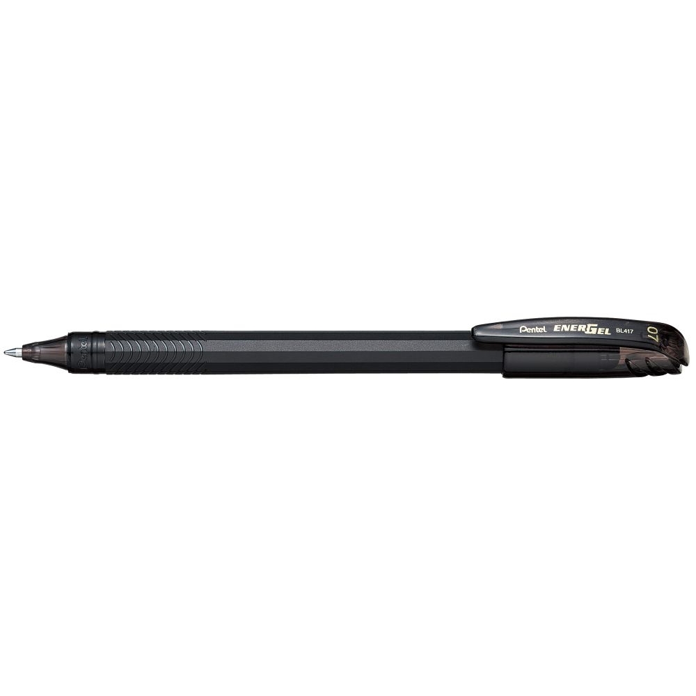Gelové pero Pentel EnerGel BL417, 0,7mm, černé