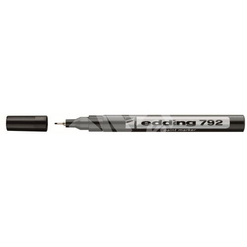 Lakový popisovač Edding 792, černý 1