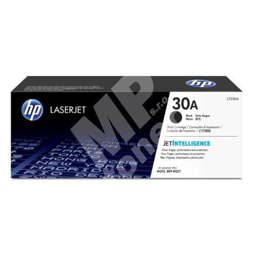 Toner HP CF230A, black, 30A, originál 1