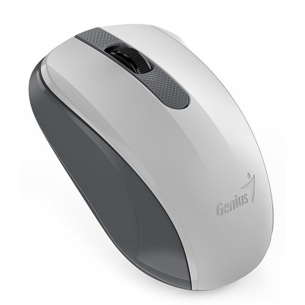Myš Genius NX-8008S, 1200DPI, 2.4 [GHz], optická, 3tl., bezdrátová USB, bílá