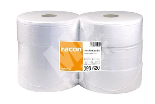 Toaletní papír Jumbo role Racon Premium, 2vrstvy 1
