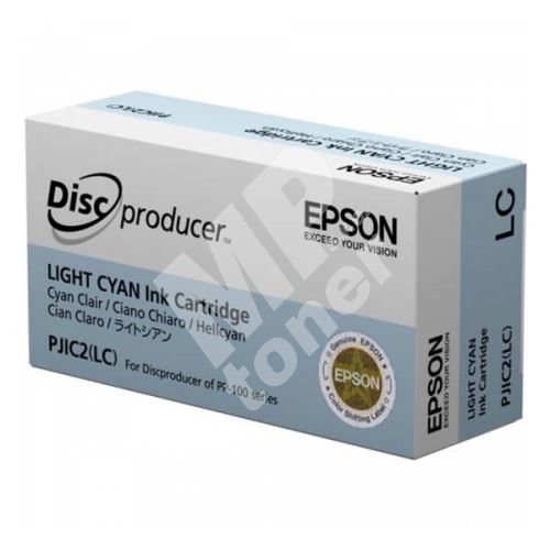 Cartridge Epson PP-100, C13S020448, light cyan, PJIC2, originál 1