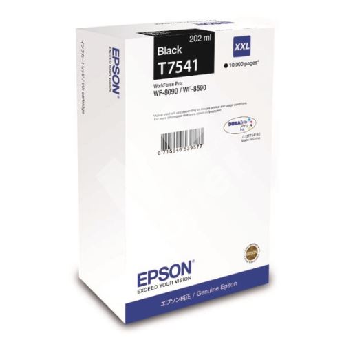 Cartridge Epson C13T754140, XXL, black, originál 1