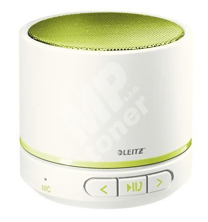 Přenosný mini reproduktor Leitz Wow, stereo, Bluetooth, zelený 1