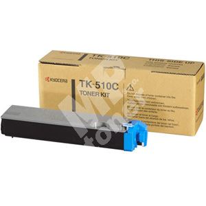 Toner Kyocera TK-510C, modrý, originál 1