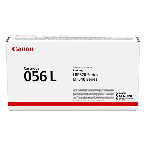 Toner Canon CRG 056L, MF542x, MF543x, LBP325x, 3006C002, black, originál