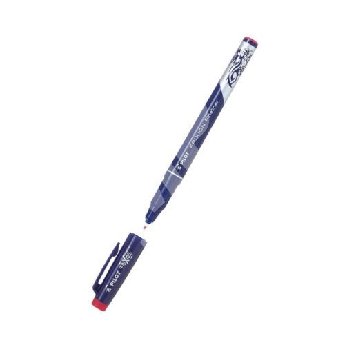 Fineliner Frixion Fineliner, červená, 0,45 mm, vymazatelné, PILOT 3