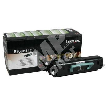 Toner Lexmark E360H31E, black, originál 1