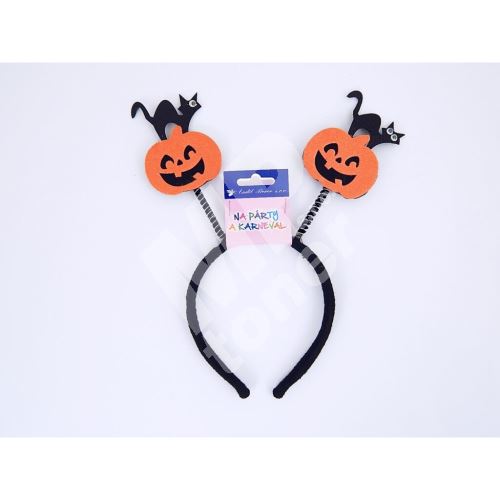 Čelenka s dýněmi, Halloween, mix motivů 1