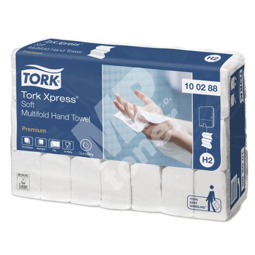 Tork Xpress jemné papírové ručníky Multifold, Premium, bílá, H2 3