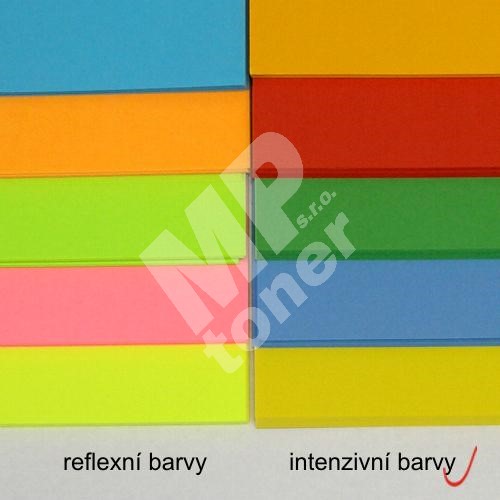 Papír barevný Image Coloraction A4, 80g, intenzivní mix, 5x20 listů 2 (1)