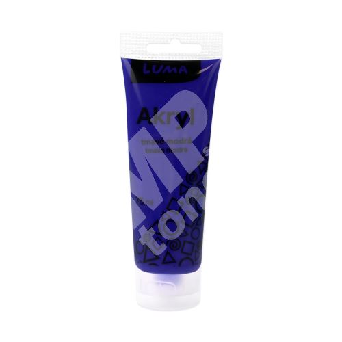 Barvy akrylové Luma, tmavě modrá, 75ml 1