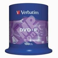 Média VERBATIM DVD+R, DataLife PLUS, 4.7 GB, 43551, cake, 100-pack 1