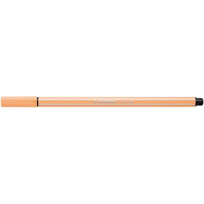 Fix Stabilo Pen 68, 1 mm, světle oranžová