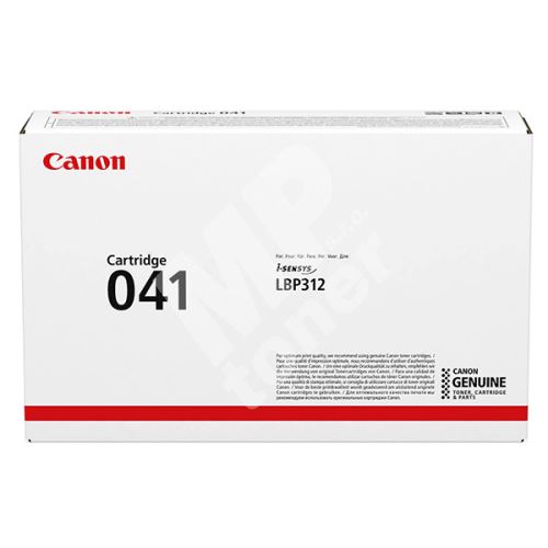 Toner Canon CRG 041BK, 0452C002, black, originál 1