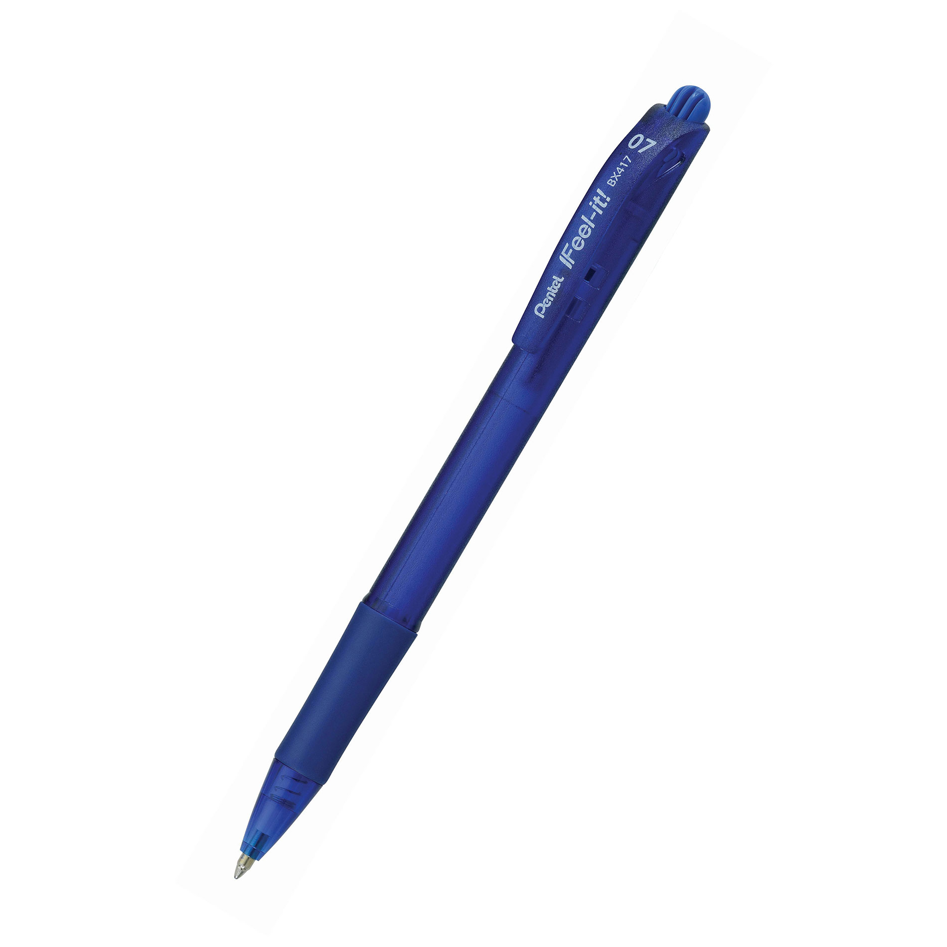 Kuličkové pero Pentel iFeel-It! BX417, 0,7mm, modré