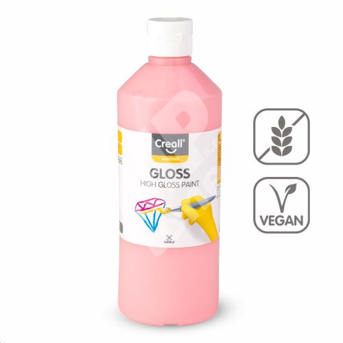 Barva Creall Gloss s vysokým leskem, 500ml, růžová 1