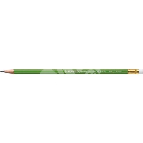 Grafitová tužka s gumou Stabilo Greengraph, HB, šestihranná 1